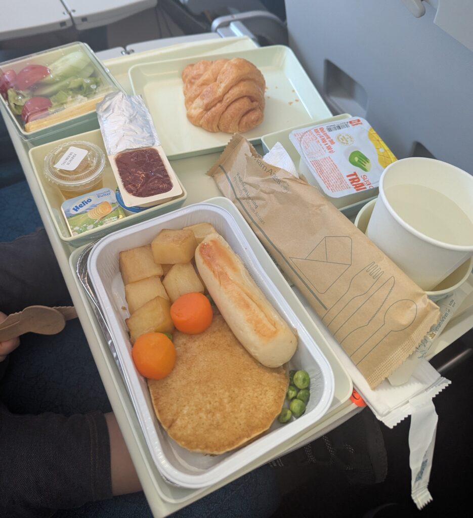 ベトナム航空　機内食